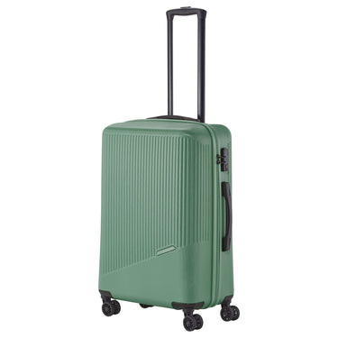 Travelite Bali - 4 - Rollen - Trolley M 67 cm (grün) - Markenkoffer