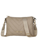 Travelite BARBARA Cozy Crossbody Bag Trio - Umhängetasche 27 cm (sand)