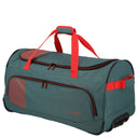 Travelite Basics Fresh - Rollenreisetasche 89L 71 cm (grün/orange) - Ansicht 3