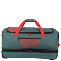 Travelite Basics - Rollenreisetasche 98/119L 70 cm erw. (grün/orange) - Ansicht 2