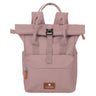 Travelite Basics Short Handle - Rolltop Rucksack 46 cm (smokey rose)
