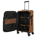 Travelite Briize - 4 - Rollen - Trolley M 67 cm erw. (curry) - Markenkoffer