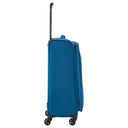 Travelite Chios - 4 - Rollen - Trolley M 67 cm erw. (petrol) - Markenkoffer