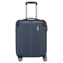 Travelite City - 4-Rollen-Kabinentrolley S 55 cm (marine)