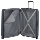 Travelite City - 4 - Rollen - Trolley erw. L 77 cm (marine) - Markenkoffer