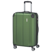 Travelite City - 4-Rollen-Trolley erw. M 68 cm (grün) - Ansicht 2