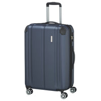 Travelite City - 4-Rollen-Trolley erw. M 68 cm (marine) - Ansicht 2
