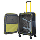 Travelite Color Craze - 4 - Rollen - Trolley M 66 cm erw. (dunkelblau) - Markenkoffer