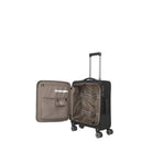 Travelite Crosslite - 4-Rollen-Kabinentrolley S 55 cm (black) - Ansicht 6