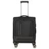 Travelite Crosslite - 4-Rollen-Kabinentrolley S 55 cm (black)