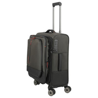 Travelite Crosslite - 4-Rollen-Kabinentrolley S 55 cm erw. (oliv) - Ansicht 5