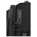 Travelite Crosslite - 4-Rollen-Kabinentrolley S 55 cm erw. (schwarz) - Ansicht 8