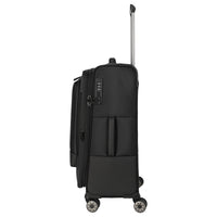 Travelite Crosslite - 4-Rollen-Trolley M 66 cm erw. (black) - Ansicht 3