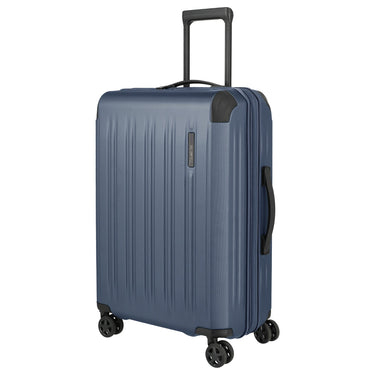 Travelite Dynamiic - 4 - Rollen - Trolley M 66 cm erw. (denimblue) - Markenkoffer
