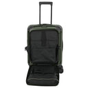 Travelite Millennium - 4-Rollen-Kabinentrolley mit Vortasche S 55 cm (pine green) - Ansicht 9