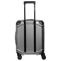 Travelite Millennium - 4-Rollen-Kabinentrolley mit Vortasche S 55 cm (silver) - Ansicht 4