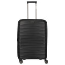 Travelite Mooby - 4 - Rollen - Trolley M 66 cm erw. (black) - Markenkoffer