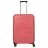 Travelite Mooby - 4 - Rollen - Trolley M 66 cm erw. (rot) - Markenkoffer