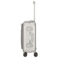 Travelite Next - 4-Rollen-Kabinentrolley mit Vortasche S 55 cm (silber) - Ansicht 3