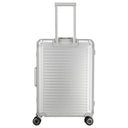 Travelite Next - 4-Rollen-Trolley M 67 cm (silber) - Ansicht 4