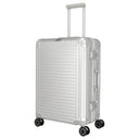 Travelite Next - 4-Rollen-Trolley M 67 cm (silber) - Ansicht 2