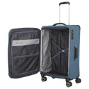 Travelite Skaii - 4-Rollen-Trolley M 67 cm erw. (panoramablau) - Ansicht 6