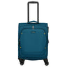 Travelite Umbria - 4 - Rollen - Kabinentrolley S 55 cm erw. (petrol) - Markenkoffer
