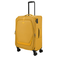 Travelite Umbria - 4 - Rollen - Trolley M 67 cm erw. (golden glow) - Markenkoffer