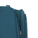 Travelite Umbria - 4 - Rollen - Trolley M 67 cm erw. (petrol) - Markenkoffer