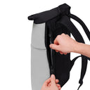 Ucon Acrobatics Hajo Mini Aloe Rolltop - Rucksack 16'' 42 cm (light grey/black) - Ansicht 5