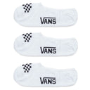 Vans Women's Classic 3 Paar - Socken (white black, 31,5-36)