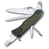 Victorinox Schweizer Taschenmesser "Soldatenmesser 08" 11.1 cm (green black)