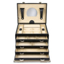 Windrose Beluga - Schmuckkoffer 26.5 cm (schwarz) - Markenkoffer