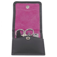 black, inside pink