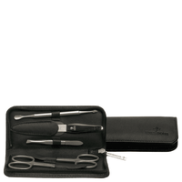 Windrose Nappa - Manicure-Set 14 cm (schwarz) - Ansicht 2