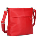 zwei Mademoiselle M8 - Schultertasche 25 cm (cherry)