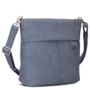 zwei Mademoiselle M8 - Schultertasche 25 cm (nubuk-sky) - Ansicht 2