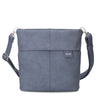 zwei Mademoiselle M8 - Schultertasche 25 cm (nubuk-sky)