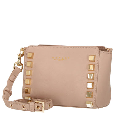 Replay - Borsa a tracolla con borchie 19 cm (rosa marrone)