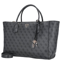 Guess Marissa Logo Tech Tote - Tote Bag 50 cm (coal logo)