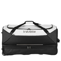 Travelite Basics - Borsa da viaggio con ruote 70 cm espandibile (bianco)