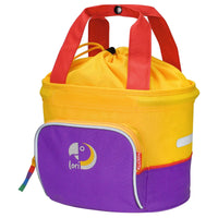 KLICKfix Lori Shopper - Borsa per bicicletta per bambini (viola)