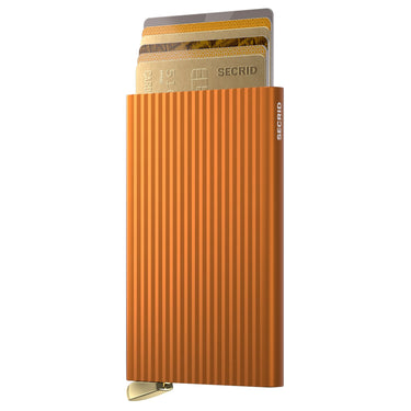 Secrid Cardprotector Fluted - Kreditkartenetui 6cc 10.2 cm RFID (orange+) - Ansicht 2