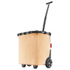 reisenthel carrycruiser - Carrello della spesa 47.5 cm (struttura raffia nera)