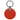 Porsche Design Circle - Portachiavi 9 cm (lava orange)