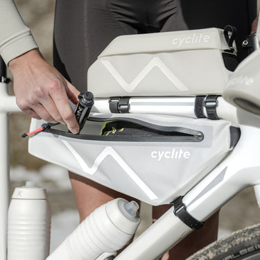 Cyclite Frame Bag / 02 -  Rahmentasche (Bikepacking) 38 cm (light grey) - Ansicht 5