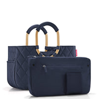 reisenthel loopshopper M - Shopper 40 cm (frame rhombus midnight gold) - Ansicht 3