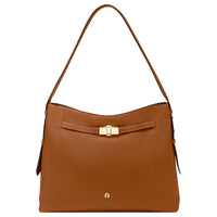 Aigner Farah M - Borsa a tracolla 37 cm (marrone cognac)