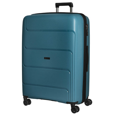 CHECK.IN St. Louis - 4 - Rollen - Trolley 77 cm erw. (petrol) - Markenkoffer