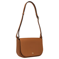 Aigner Pura M - Borsa a tracolla 26 cm (marrone cognac)